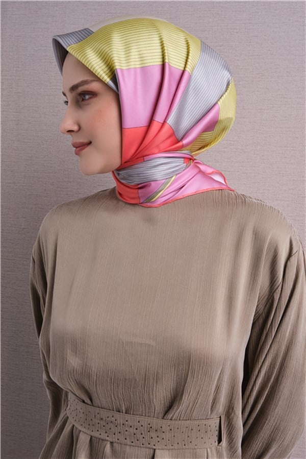 Armine Saf İpek Twill Eşarp 9610D 88