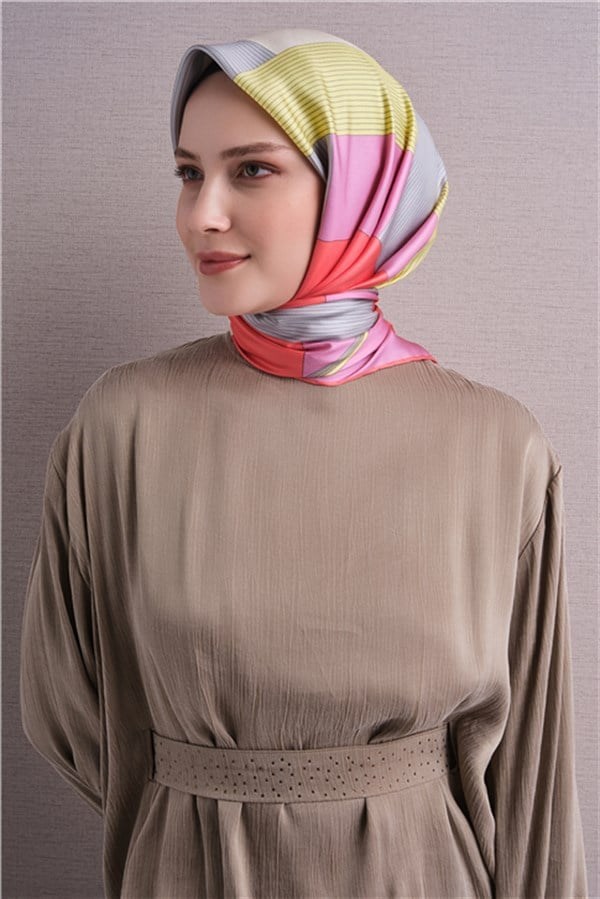 Armine Saf İpek Twill Eşarp 9610D 88