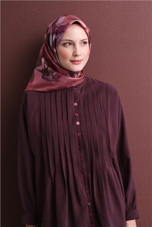 Armine Saf İpek Twill Eşarp 9611D 31