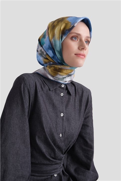 Armine Saf İpek Twill Eşarp 9613D 30