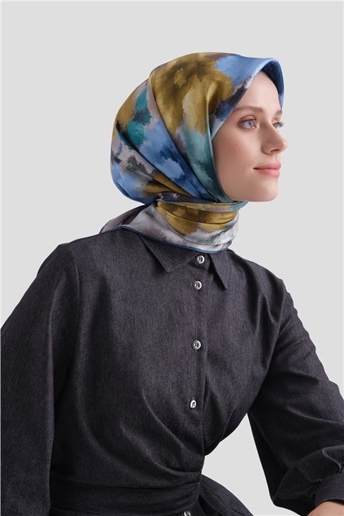 Armine Saf İpek Twill Eşarp 9613D 30