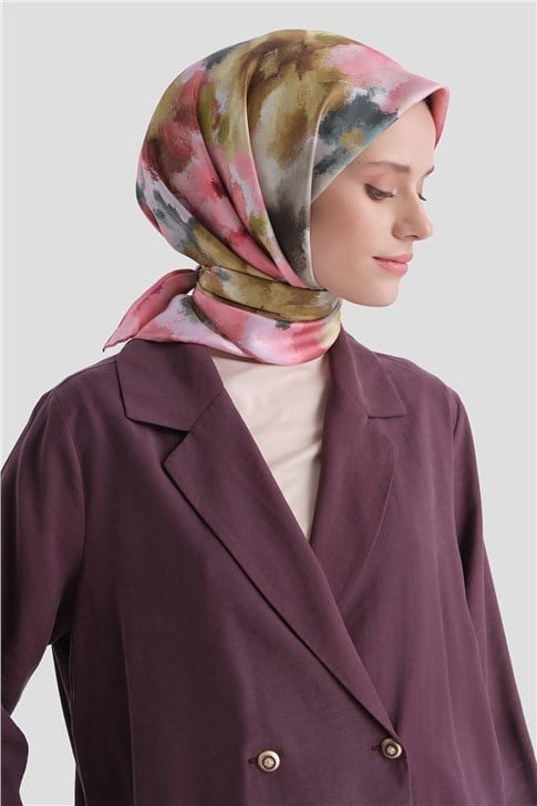 Armine Saf İpek Twill Eşarp 9613D 32