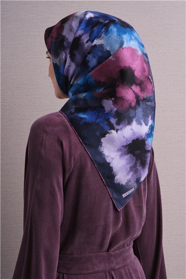 Armine Saf İpek Twill Eşarp 9613D 82