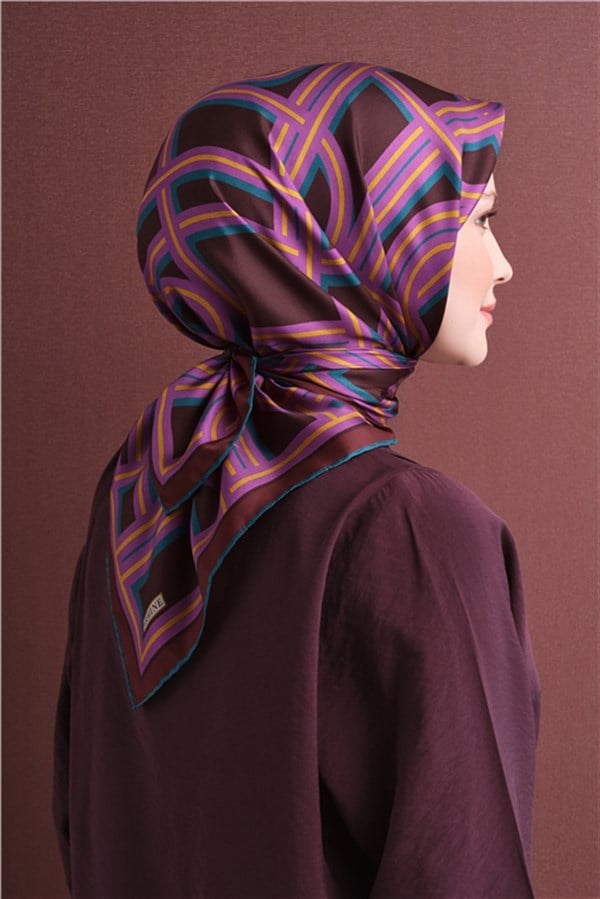 Armine Saf İpek Twill Eşarp 9614D 84