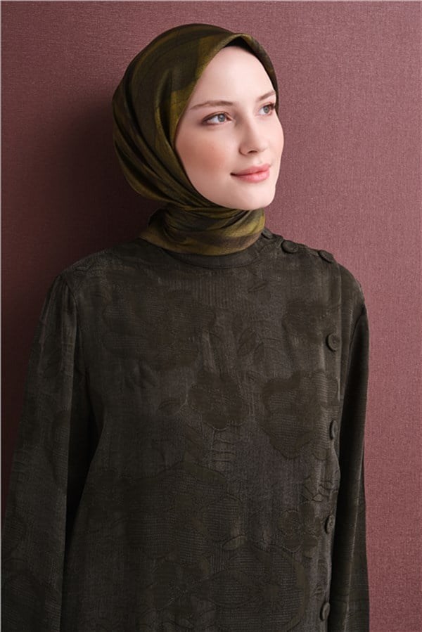 Armine Saf İpek Twill Eşarp 9618D 81