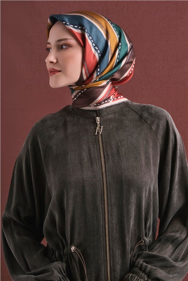 Armine Saf İpek Twill Eşarp 9621D 82