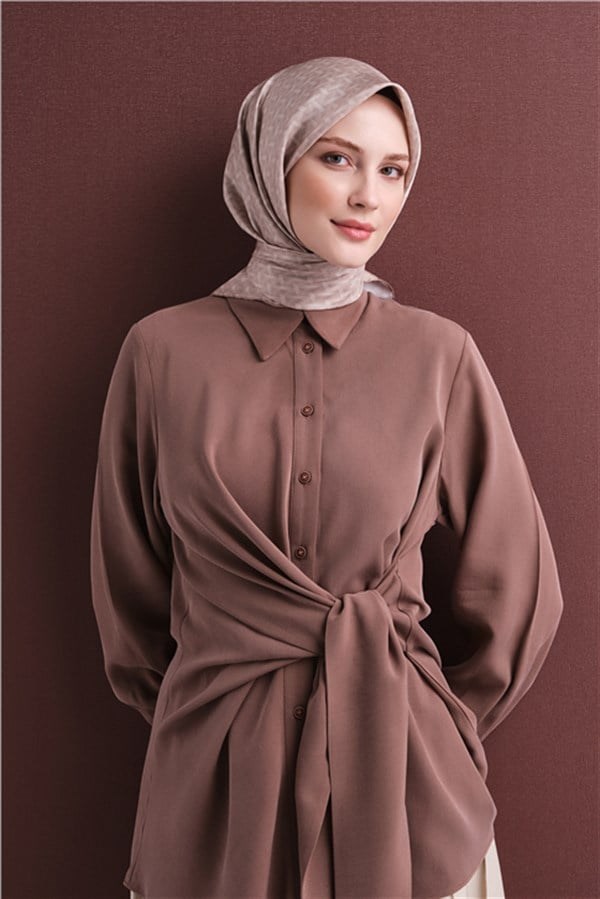 Armine Saf İpek Twill Eşarp 9622D 01