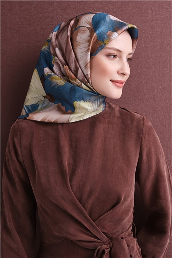Armine Saf İpek Twill Eşarp 9627D 31