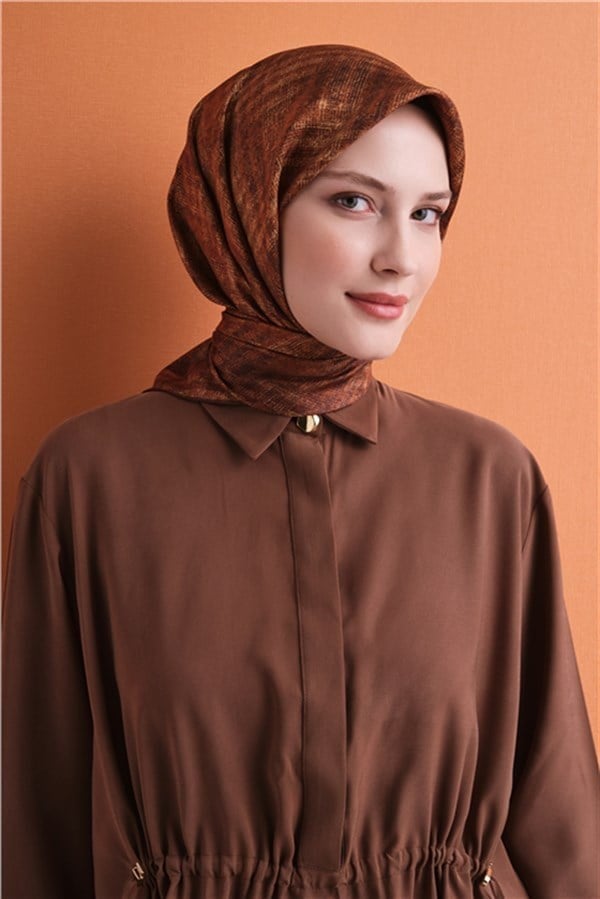 Armine Saf İpek Twill Eşarp 9628D 32