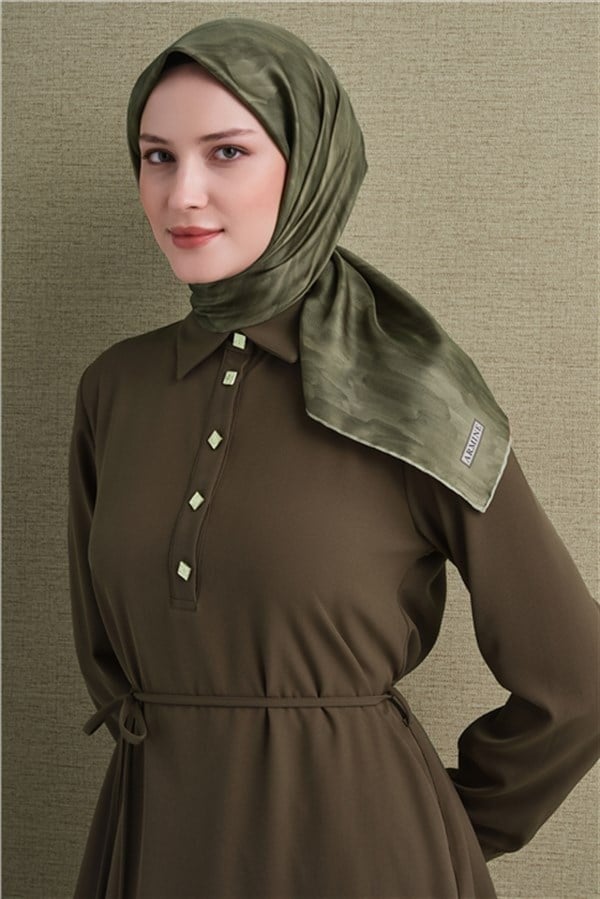 Armine Saf İpek Twill Eşarp 9630D 51