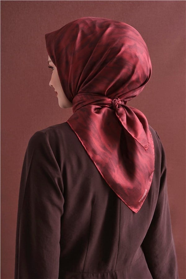 Armine Saf İpek Twill Eşarp 9630D 88