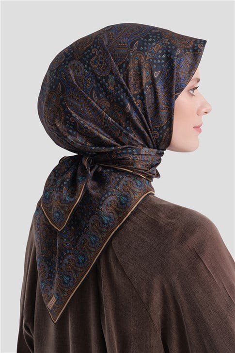 Armine Saf İpek Twill Eşarp 9631D 09