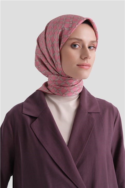 Armine Saf İpek Twill Eşarp 9636D 30
