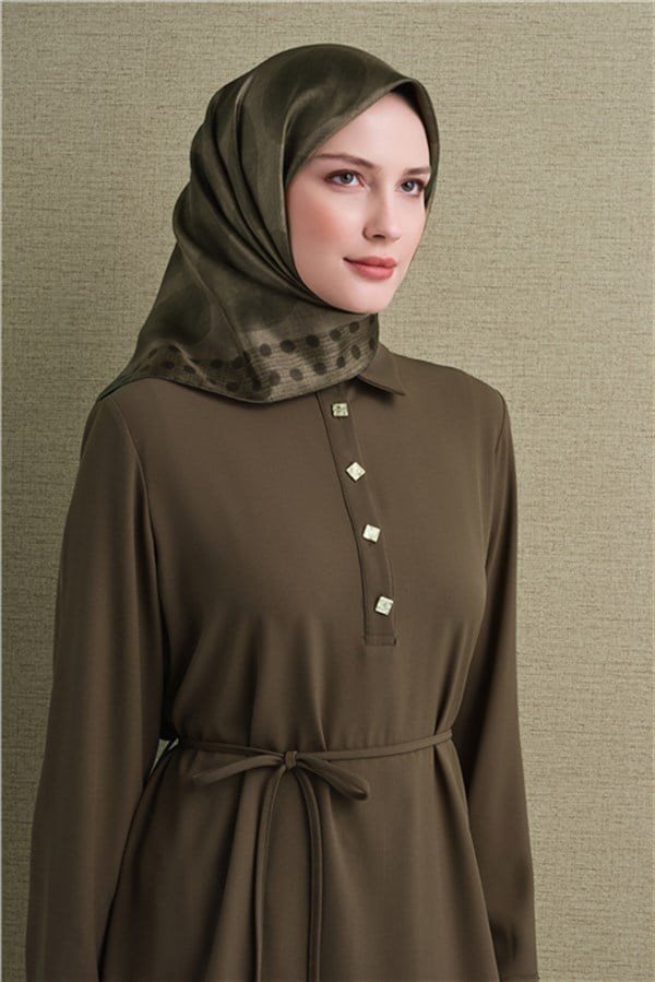 Armine Saf İpek Twill Eşarp 9637D 53