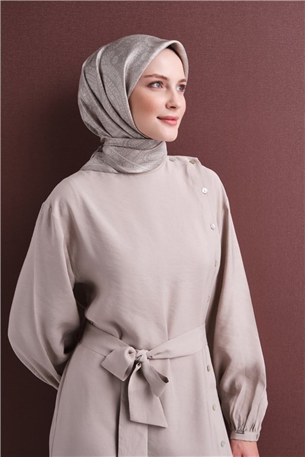Armine Saf İpek Twill Eşarp 9640D 02