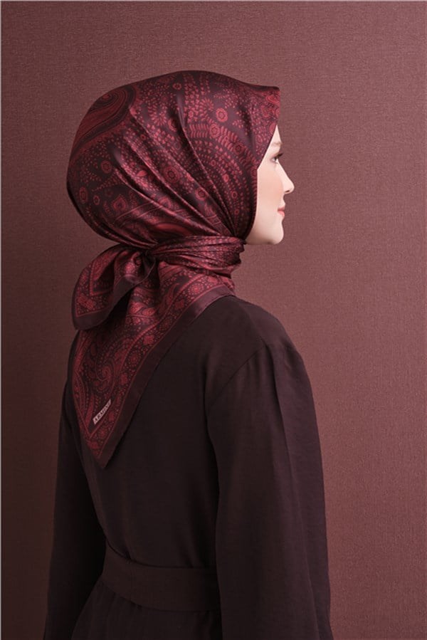 Armine Saf İpek Twill Eşarp 9640D 33