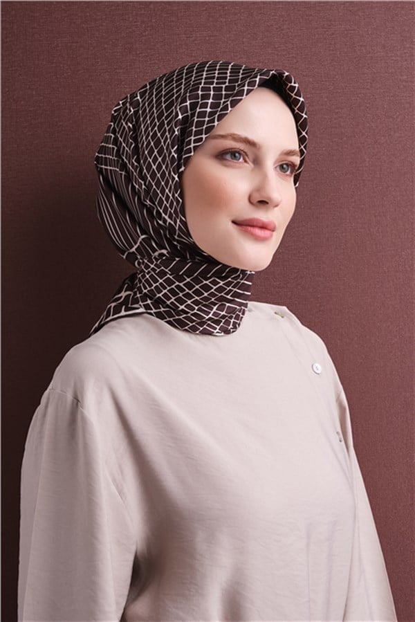 Armine Saf İpek Twill Eşarp 9644D 06