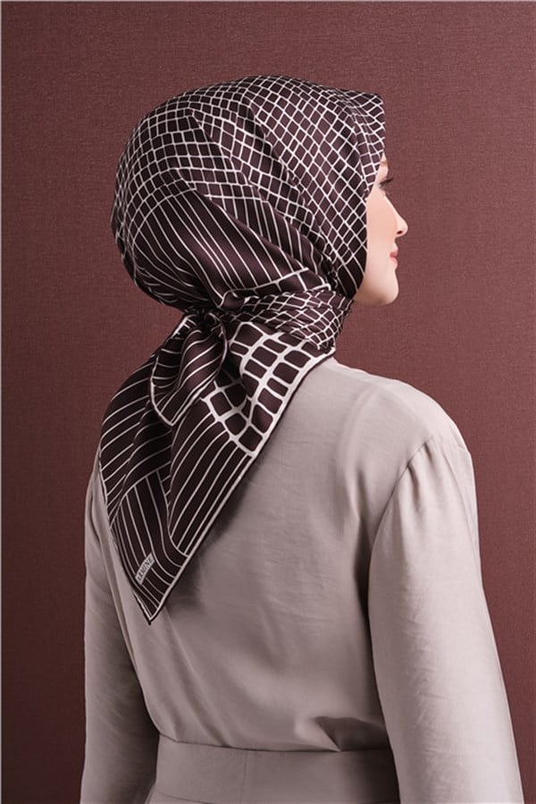 Armine Saf İpek Twill Eşarp 9644D 06
