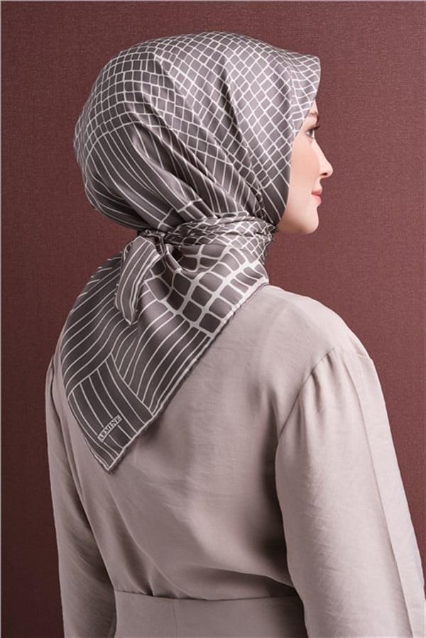Armine Saf İpek Twill Eşarp 9644D 07