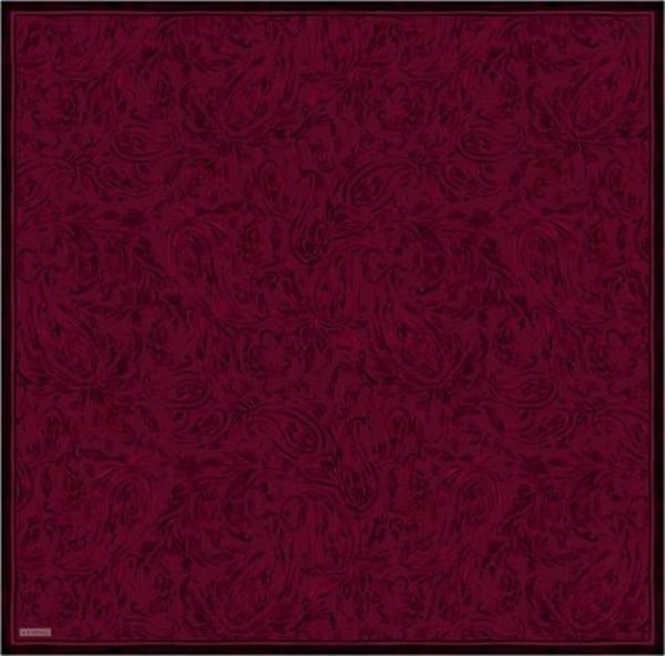 Armine Soyut Desenli Saf İpek Twill Eşarp 9431D 01
