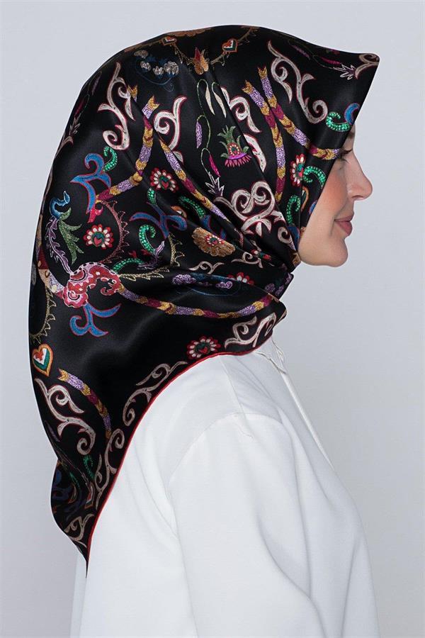 Armine Sura İpek Eşarp 8039-09