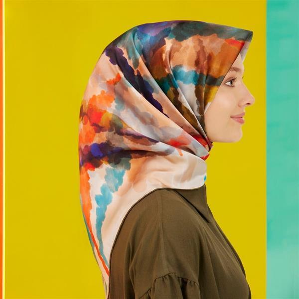 Armine Sura İpek Eşarp 8747-09