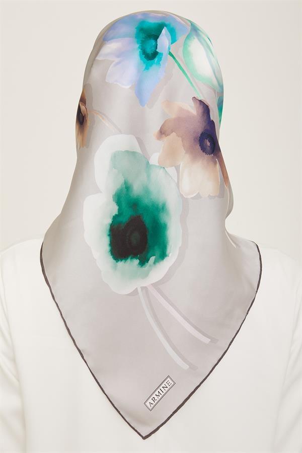 Armine Sura İpek Eşarp 9105-32