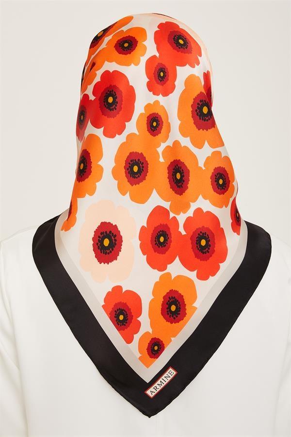 Armine Sura İpek Eşarp 9106-04
