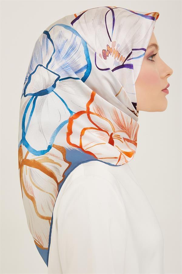 Armine Sura İpek Eşarp 9110-05