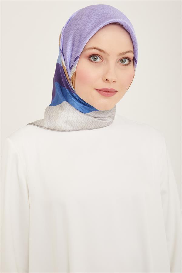 Armine Sura İpek Eşarp 9111-34