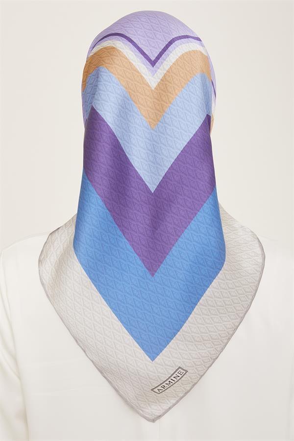 Armine Sura İpek Eşarp 9111-34