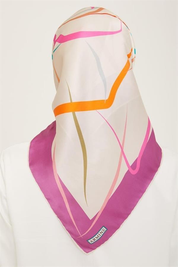 Armine Sura İpek Eşarp 9115-05