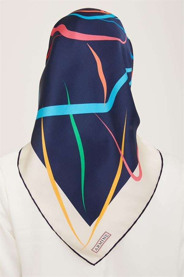 Armine Sura İpek Eşarp 9115-06