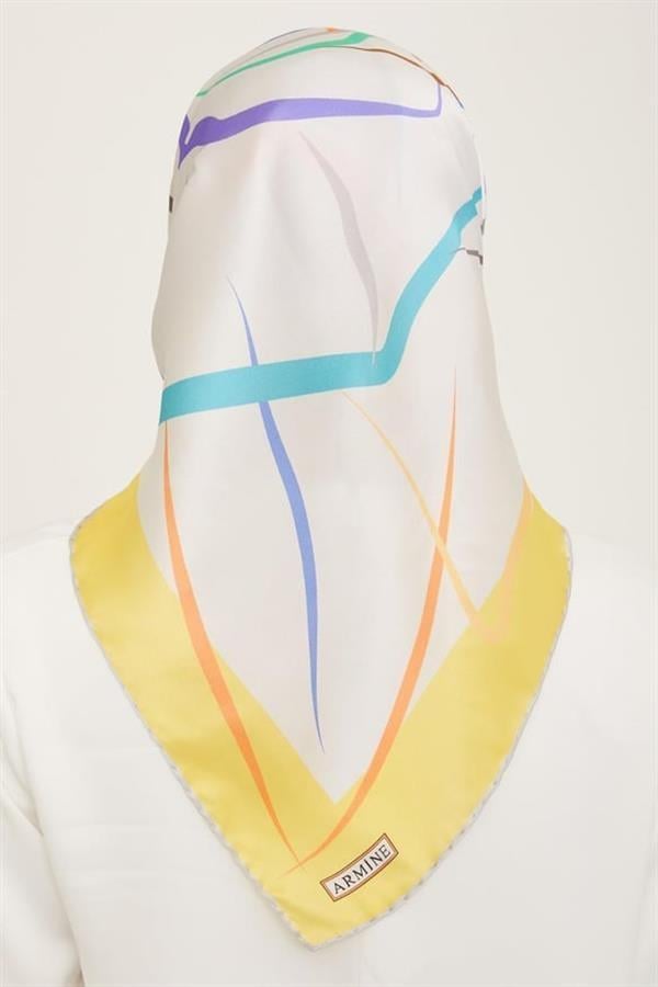 Armine Sura İpek Eşarp 9115-84