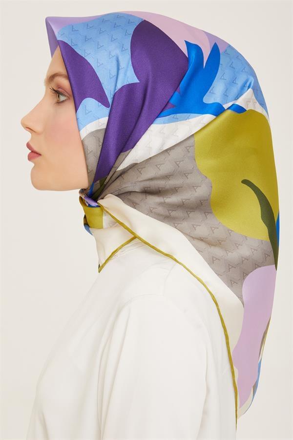 Armine Sura İpek Eşarp 9119-03