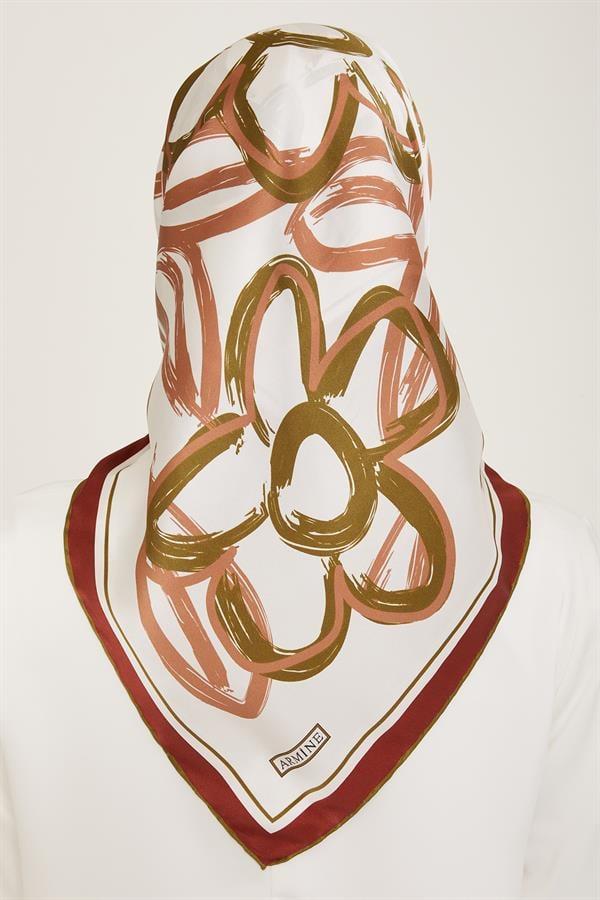 Armine Sura İpek Eşarp 9123-53