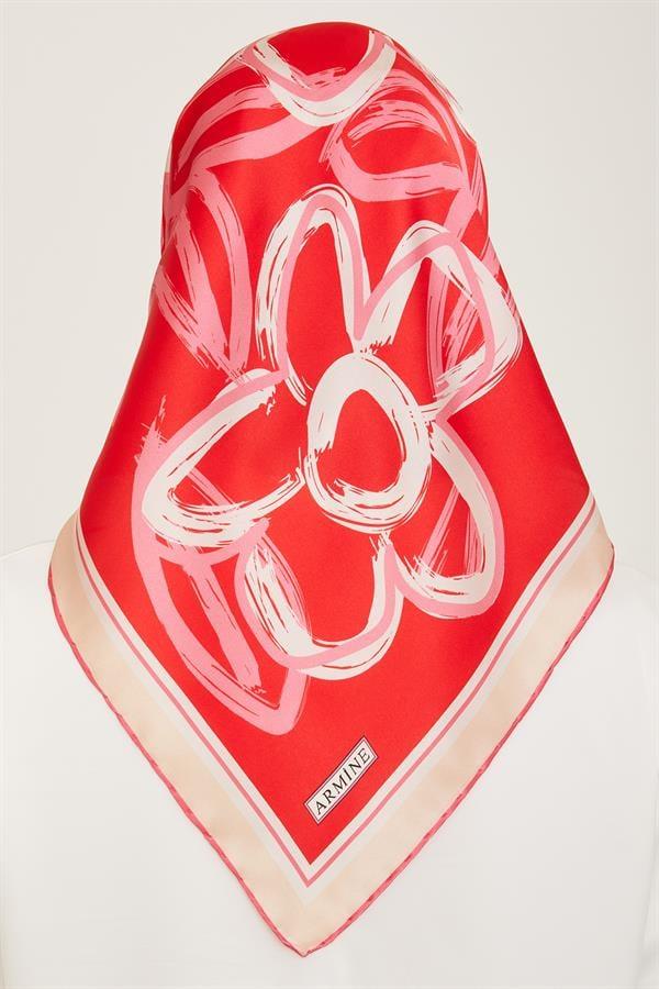 Armine Sura İpek Eşarp 9123-81