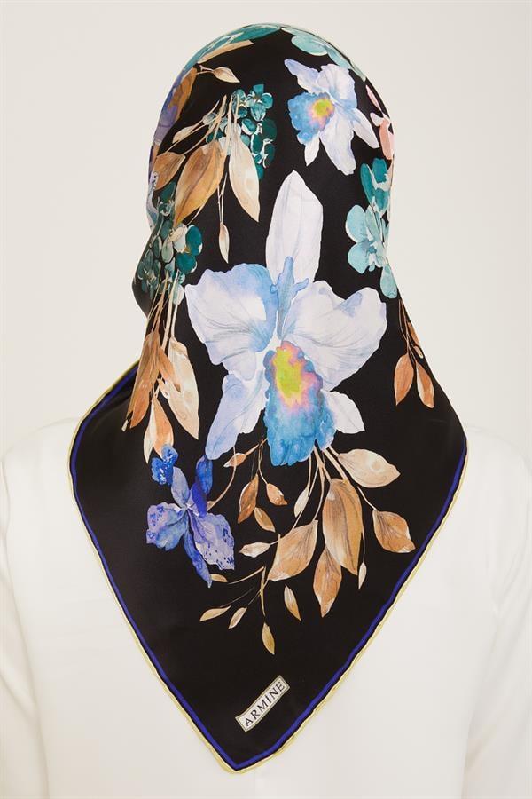 Armine Sura İpek Eşarp 9127-55