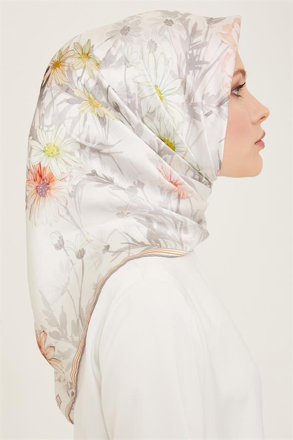 Armine Sura İpek Eşarp 9129-37