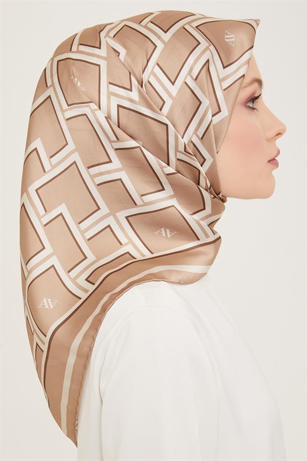 Armine Sura İpek Eşarp 9132-02