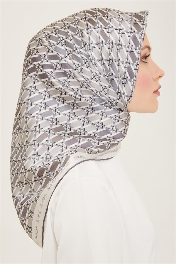 Armine Sura İpek Eşarp 9144-04