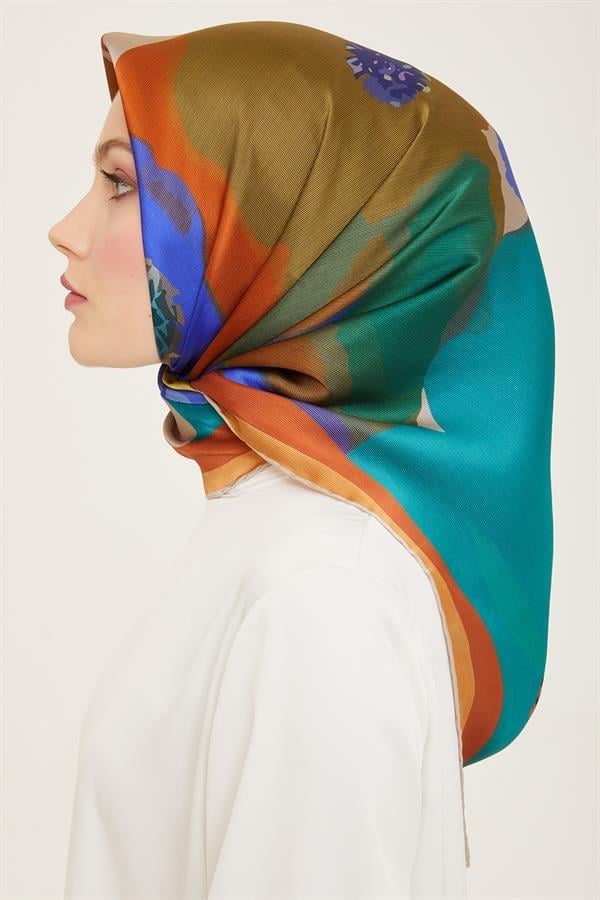 Armine Sura İpek Eşarp 9145-02