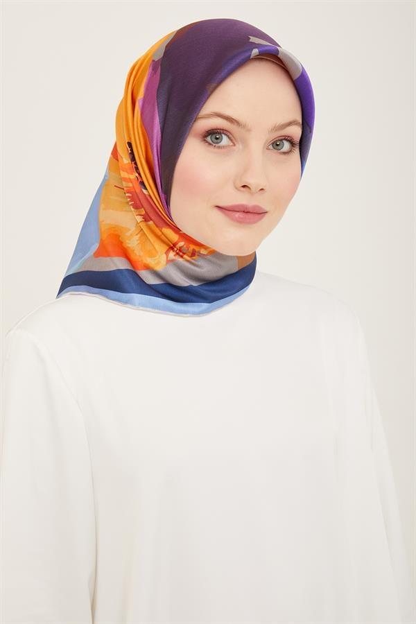 Armine Sura İpek Eşarp 9145-35