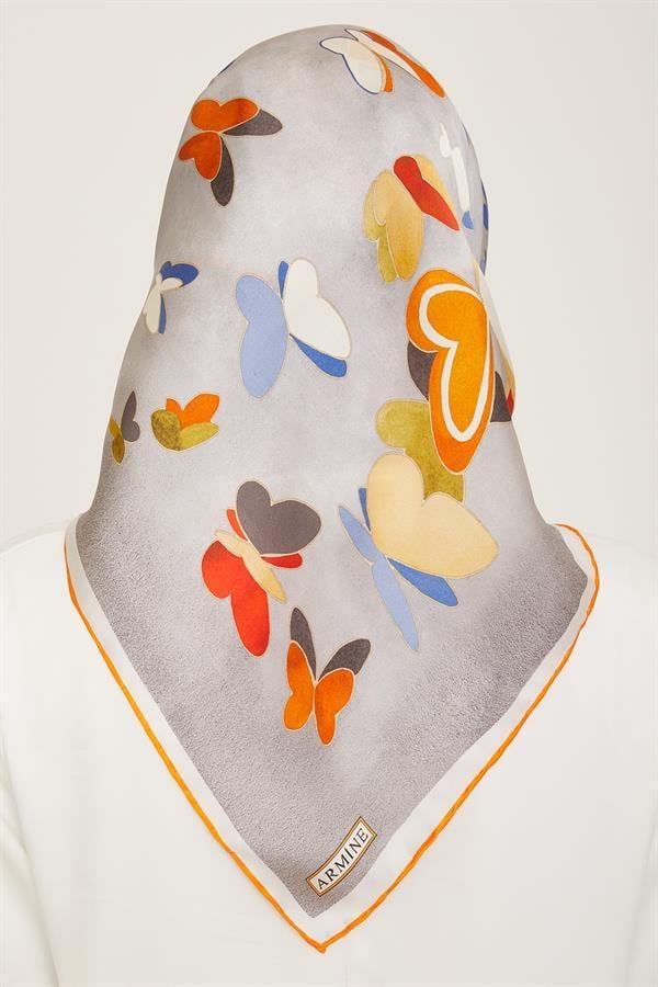 Armine Sura İpek Eşarp 9146-33