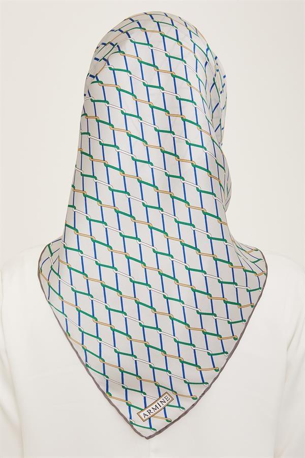 Armine Sura İpek Eşarp 9152-33