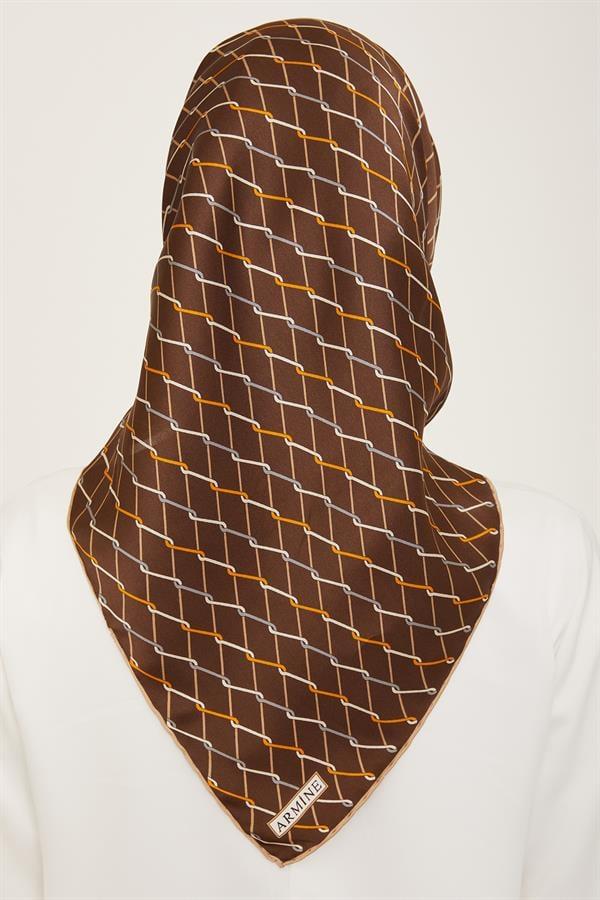 Armine Sura İpek Eşarp 9152-34