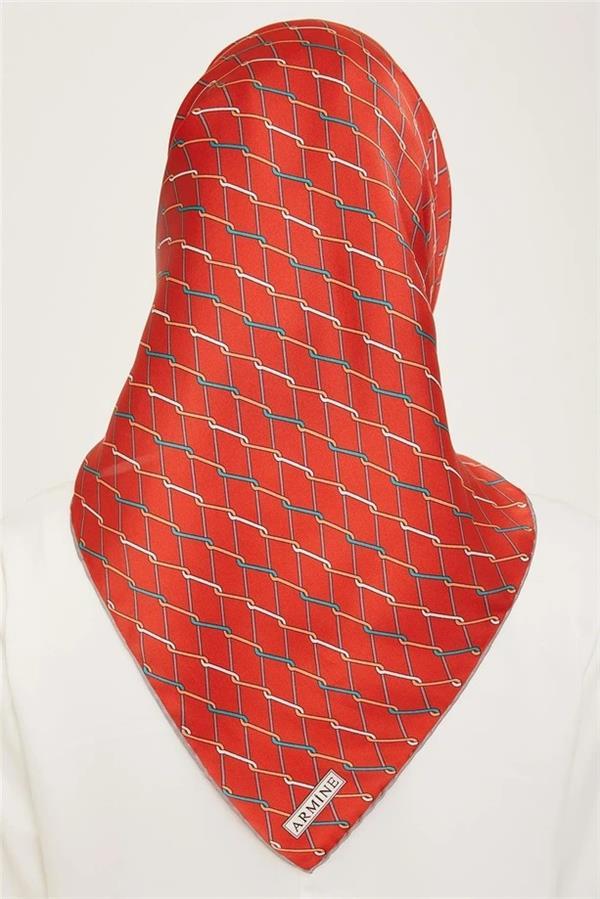 Armine Sura İpek Eşarp 9152-81