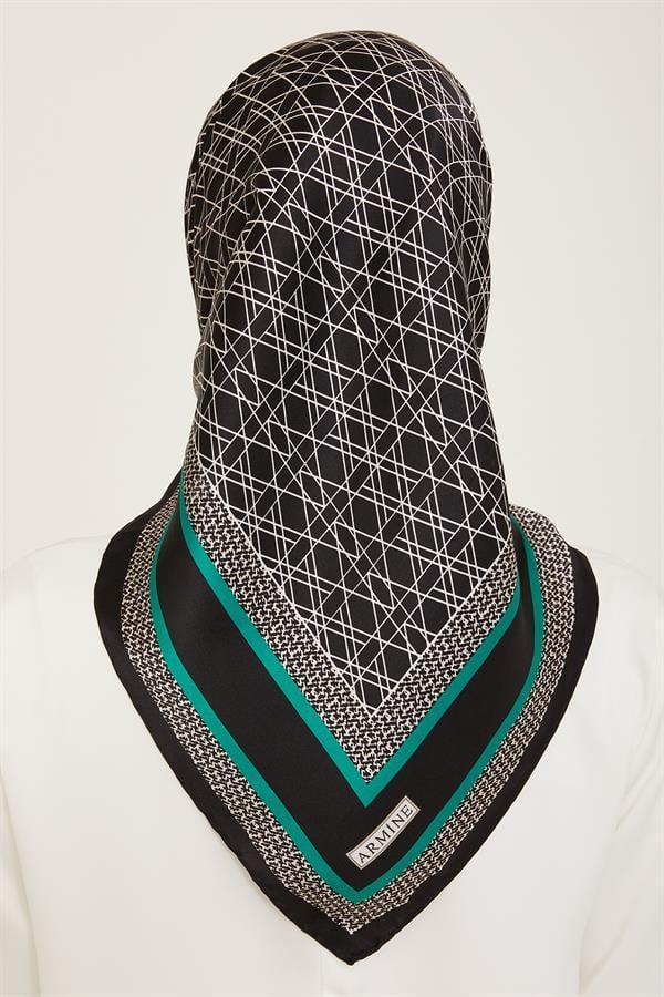 Armine Sura İpek Eşarp 9167-35