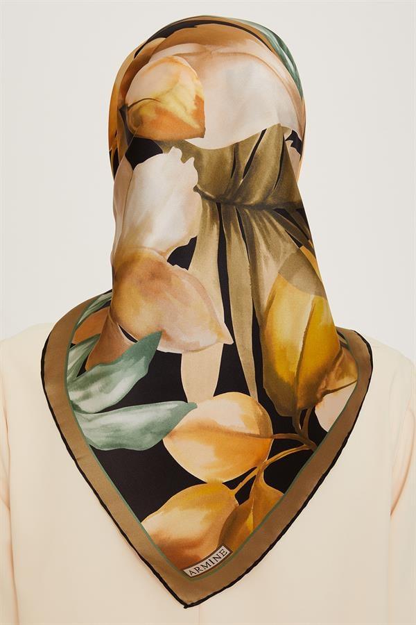 Armine Sura İpek Eşarp 9205-56