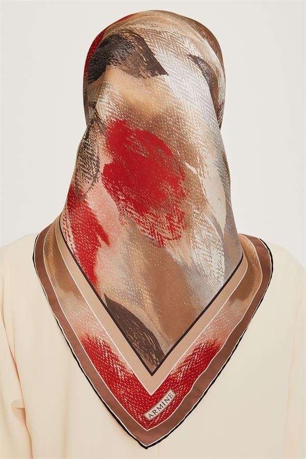 Armine Sura İpek Eşarp 9240-06